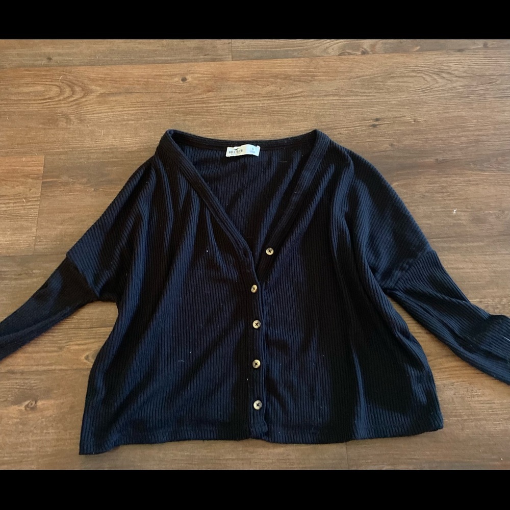 Hollister cropped sweater